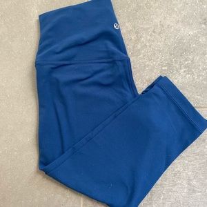 Lululemon legging, cobalt blue, align pant